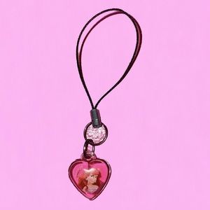 little mermaid phone charm